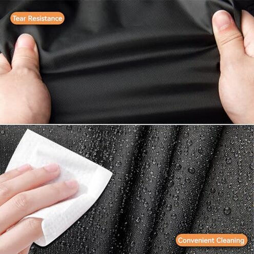 Loenel Waterproof Hammock Cover for 11-12FT Hammock Stand (151" L x 56" W x 37" H)