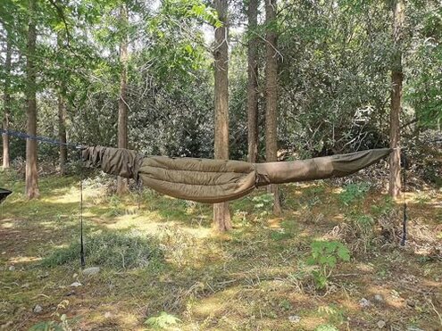 Onewind Hammock Sleeve 12ft, Lightweight and Compact Camping Hammock Storage and Cover 12' Large for Hammock, Underquilt Combo, Topquilt, OD Green