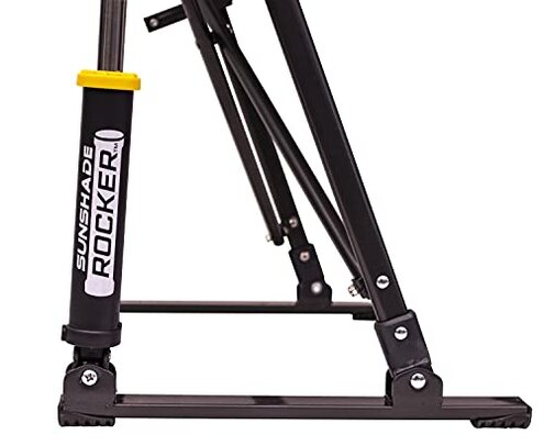 GCI Outdoor Sunshade Rocker Outdoor Rocking Chair with Canopy