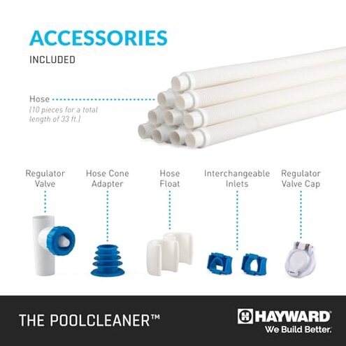 Hayward W3PVS20JST Poolvergnuegen Suction Pool Cleaner for In-Ground Pools up to 16 x 32 ft. (Automatic Pool Vaccum)