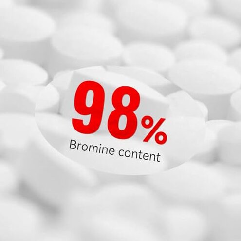 [5 lbs] Bromine Tablets for Hot Tubs & Spas Brominating Tabs