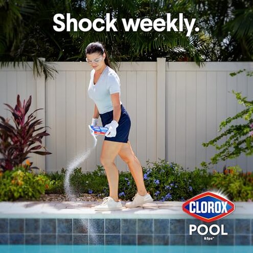 Clorox&reg; Pool&Spa&trade; Shock XTRABLUE&reg; Plus, Kills Bacteria & Algae in Swimming Pools, Swim-Ready in 15 Minutes, (12-Pack)
