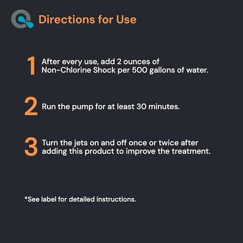Aquadoc Non-Chlorine Spa Shock for Hot Tub - Chlorine Free Treatment & Enhanced Shock to Assist Bromine - Suitable Oxidizer - 5lbs