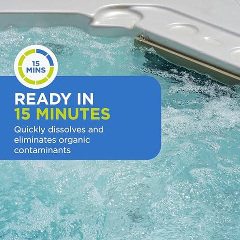 FROG Maintain for Hot Tubs - Non-Chlorine Shock for use with All Hot Tub FROG Sanitizing Systems - Single Dose Packets for Easy Hot Tub Maintenance & Treatment - 6 Pack