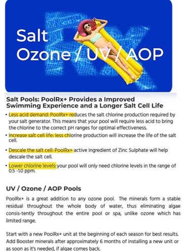 PoolRX+ pool unit 7.5k-20k gallons