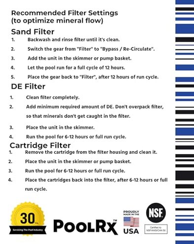 PoolRX+ pool unit 7.5k-20k gallons