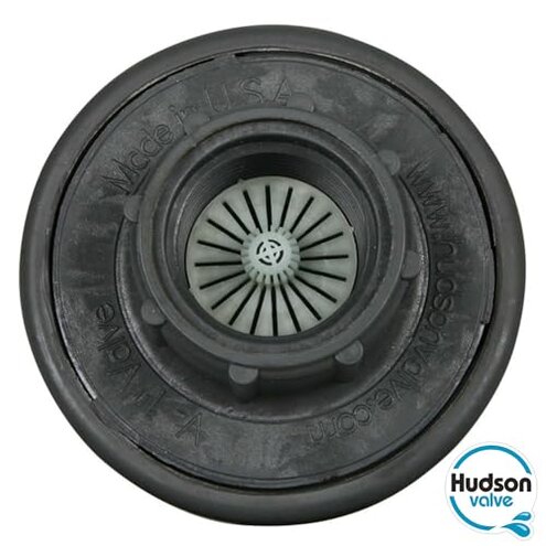 Hudson Valve V Hudson Tank Valve for Livestock - 718H, nylon resin, Black