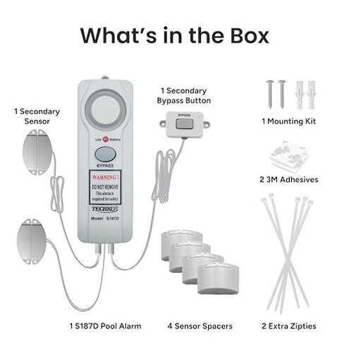 Techko S187D Safe Pool Alarm