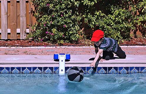 PoolEye Immersion Mountable Pool Alarm Compatible with Inground & Aboveground Pools ASTM-Compliant, Water Motion Sensor Advanced Technology Dual Protection, Poolside and In-Home Sirens, Multicolor