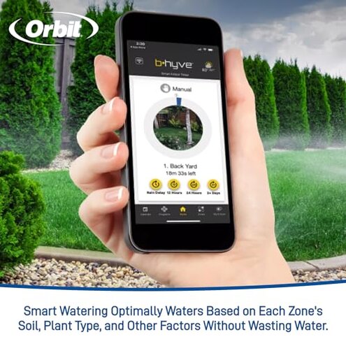 Orbit 57915 B-hyve 4-Zone Indoor Smart Sprinkler Controller