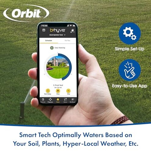 Orbit 57985 B-hyve XR 8-Zone Smart Indoor/Outdoor Sprinkler Controller
