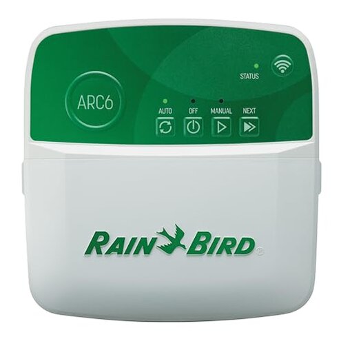 Rain Bird ARC6 App-Based Indoor Smart Irrigation WiFi Timer/Controller, 6-Zone/Station, EPA WaterSense Certified, Compatible with Alexa