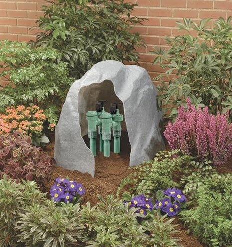 Orbit 53016 Granite Resin Rock Box Sprinkler Valve Cover