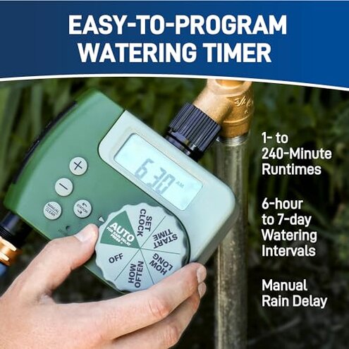 Orbit 50021 2-Zone All-in-One Automatic Watering System