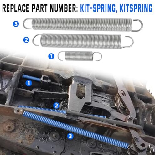 AUTOVIC Fifth Wheel Spring Kit for Fontaine No Slack NT 6000 7000 7000CC Replace 1-KP181 1-KP183 1-KP190 Models KITSPRING