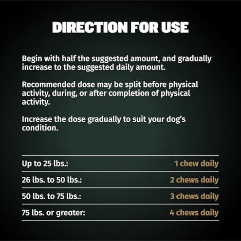 Bully Max 11-in-1 Muscle Gain Power Chews - High Protein Dog Supplement with Amino Acids - Healthy Treats for Puppy & Adult Dogs - Premium Muscle Builder for All Breeds - 75 Tasty Soft Dog Chews