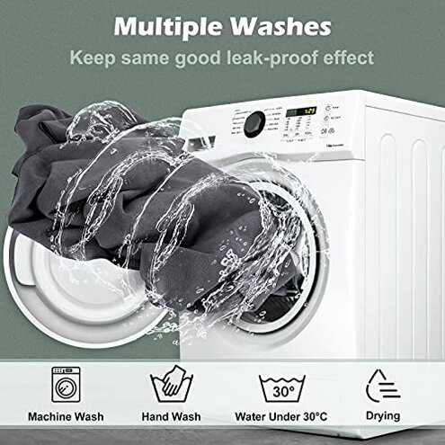 INVENHO Washable Pee Pads for Dogs 72"x72" Reusable Dog Pads Extra Large Upgrade Non-Slip Dog Pee Pads Heavy Absorbency Puppy Pee Pads Quick Dry Whelping Pads/Waterproof Puppy Training Pad