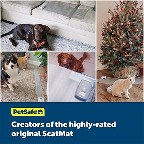 PetSafe ScatMat Indoor Electric Training Mat for Cats & Dogs, Sofa, 60" x 12"