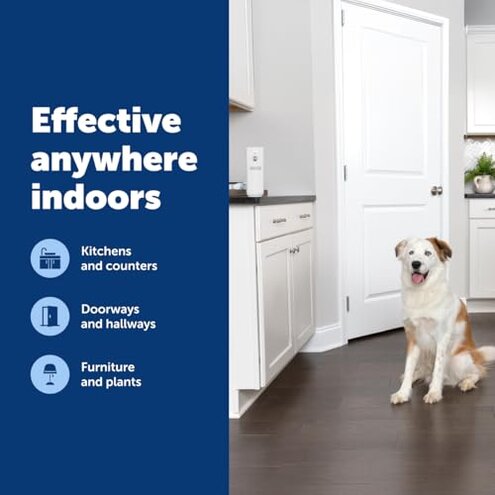 PetSafe SSSCAT Automatic Spray Pet Deterrent - Contactless Behavior Correction - Motion Sensor Air Burst - Odorless - Non-Staining - Versatile Placement Spray