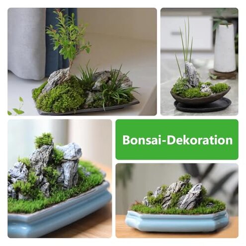 KINGRUI Natural Seiryu Rock Stone 11LB Dragon Stone for Aquarium Landscaping Models Fish Tank Decoration Reptile and Amphibian enclosures 3-6inch