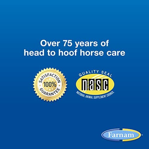 Farnam Quietex II Horse Calming Supplement Pellets, Helps Manage Nervous Behavior And Keep Horses Calm & Composed In Stressful Situations, 1.625 Lbs, 26 Day Supply