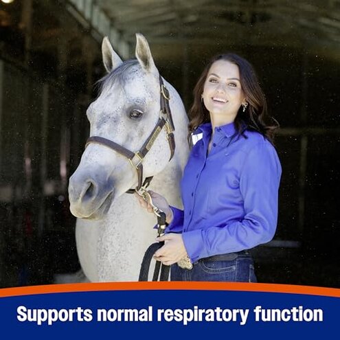 Farnam Cough Free Pellets Respiratory Health Supplement for Horses, Provides Respiratory Support for Horses with Seasonal Allergies or Stable Cough, 2.5 lb., 70 Day Supply