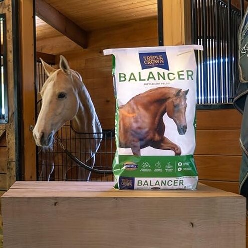 Triple Crown Balancer, Horse Supplement, Horse Vitamins & Minerals, Weight Supplement, 50 lbs