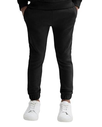 Haloumoning Boys 2 Piece Outfits Sweatsuits Long Sleeve Pullover Hoodie and Sweatpants Tracksuit Set 5-14 Years