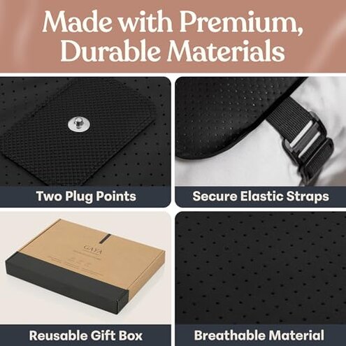 Grounding Mat for Bed King, Queen, Full Size, for Sleeping Improvement, Muscle Relaxation, Earthing Pad for Feet, Mats for Desk, Earth, Pads for Bedding, Wellness Gift