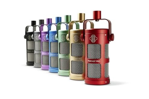 RØDE PodMic USB Versatile Dynamic Broadcast Microphone With XLR and USB Connectivity for Podcasting, Streaming, Gaming, Music-Making and Content Creation