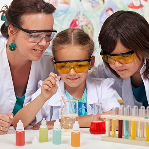 TrelaCo 300 Pcs Plastic Dropper Bottles Bulk 30ml Squeezable Eye Liquid Dropper with Caps Clear Refillable Bottle for Liquids Oils Essence Paint