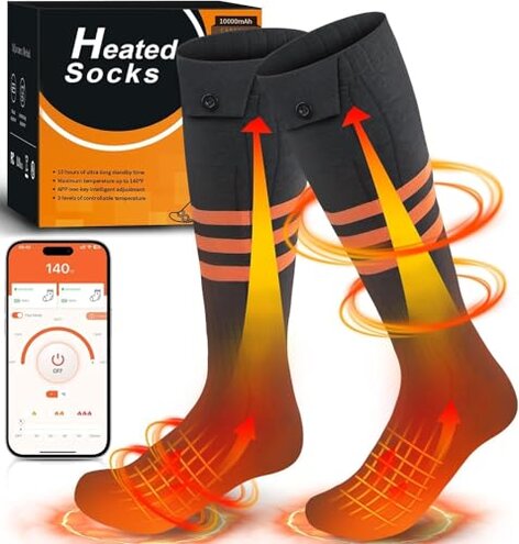 Generic Heated Socks Battery, Fit and Heating Issues Review