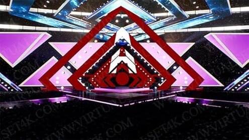 vMix Virtual Studio Set Digital Backgrounds 4K Video Virtual Stage