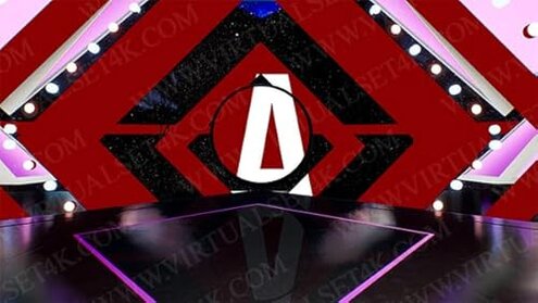 vMix Virtual Studio Set Digital Backgrounds 4K Video Virtual Stage