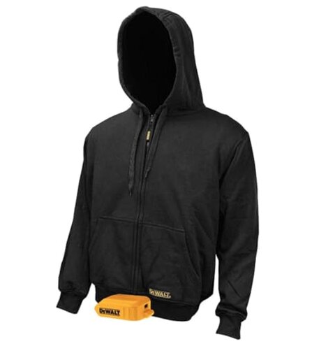 DEWALT Heated Jacket DCHJ067B-L – Battery Life & Cold-Weather Suitability Review