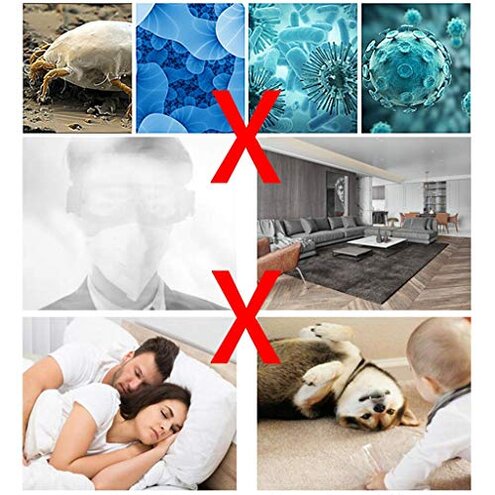 UV Light Disinfection Lamp (38W) — Ozone Safety Concerns and Small-Room Use