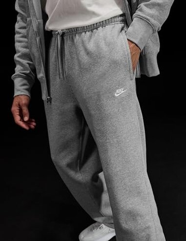 Nike Men's Club Open Hem Brushed Fleece Pants — Fit, Warmth, and Durability Concerns