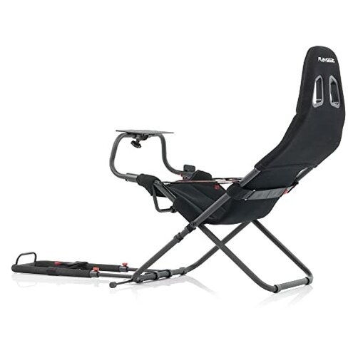 Playseat Challenge Racing Simulator Cockpit | Foldable & Adjustable | for High Performance Sim Racing | Compact & Flexible | Supports All Steering Wheels & Pedals | for PC and Console