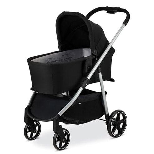 Britax Grove&trade; Modular Stroller, Lightweight Stroller with CozyFit&trade; Insert and Bumper Bar, 6 Ways to Ride, SafeWash, Pindot Onyx
