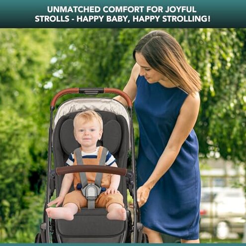 Infant Liner Seat Compatible with Uppababy Vista, Vista V2 Vista3, Cruz, Cruz V2, Cruz V3, RumbleSeat, V2, V3, 2 in 1 Newborn to Toddler Comfort Insert, New and Improved Liner Material for Babies