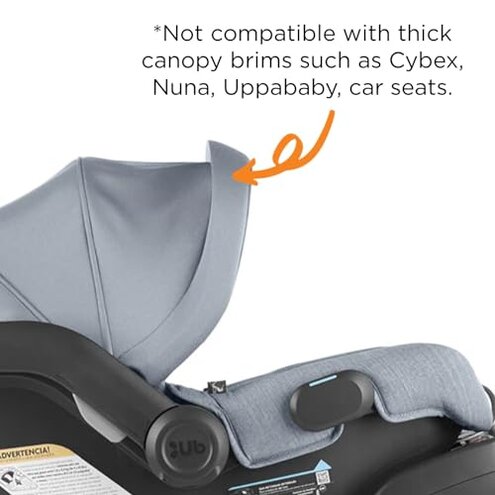 Doona Sunshade Extension | Doona Accessories Stroller for Summer | Car Seat Cover Attachment for Sun Protection | Carseat Canopy for Baby Sun Shade Extender | Also Compatible with Carseat