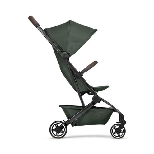 Joolz AER+ Bumper Bar Foldable Stroller Accessory - Armrest One-Hand Use - Easy to Attach & Open - Extra Handle Comfort - Elegant Crossbar Design - Ideal for Hanging Baby Toys - Mid Brown Carbon