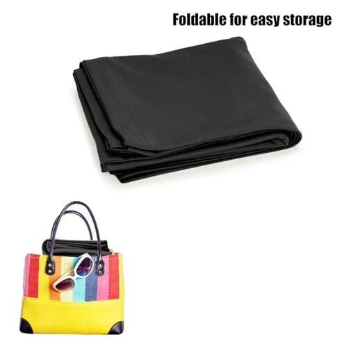 LUAATT Stretchy Panoramic Canopy Compatible with Wonderfold Stroller Wagons W2/W4 All Model,UPF50+ Fabric Sun Shade and Protection for Riders(Black)