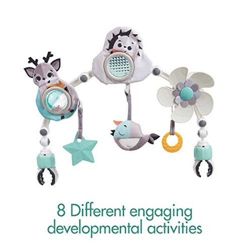 Tiny Love Luxe Developmental Gymini &ndash; Black & White D&eacute;cor Collection, Black