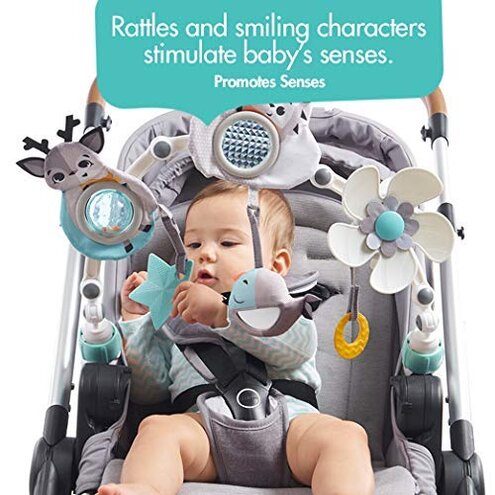 Tiny Love Luxe Developmental Gymini &ndash; Black & White D&eacute;cor Collection, Black