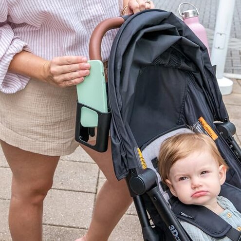 Summer Infant Ingenuity 3Dquickclose CS+ Compact Fold Stroller &ndash; Lightweight Stroller with Oversized Canopy, Extra-Large Storage and Compact Fold, Forest