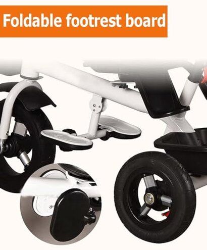 Toddler Stroller Buggies with Reclining backrest Reversible seat,1.5-5 Years Old Children Pushchair pram with Canopy,Comfortable seat with guardrail and Belt,Titanium Wheel,3 Wheel Toddler Tricycle (