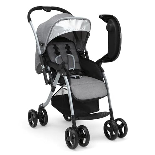 Jeep Unlimited Reversible Handle Stroller, Grey Tweed