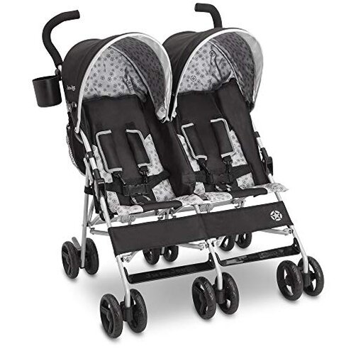 Jeep Scout Double Stroller, Charcoal Galaxy