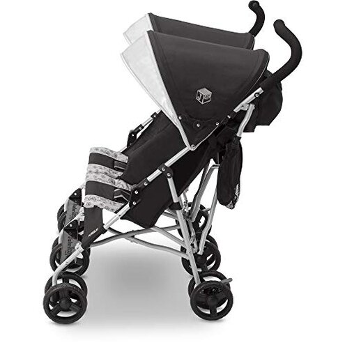 Jeep Scout Double Stroller, Charcoal Galaxy